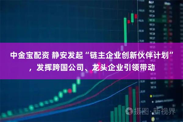 中金宝配资 静安发起“链主企业创新伙伴计划”，发挥跨国公司、龙头企业引领带动